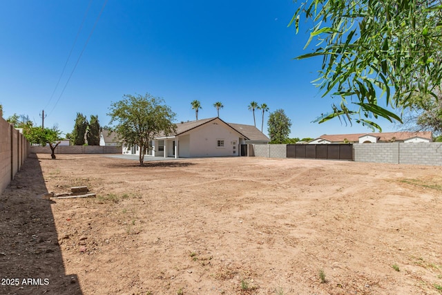 1513 S 108th Way, Chandler, AZ 85286 - rear view of property with a fenced backyard