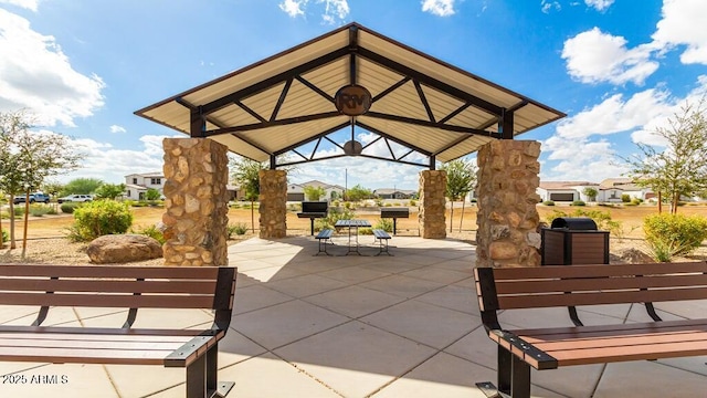 14659 W Sand Hills Rd, Surprise, AZ 85387 - view of community with a gazebo and a patio area