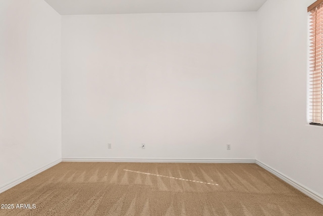 unfurnished room featuring carpet flooring