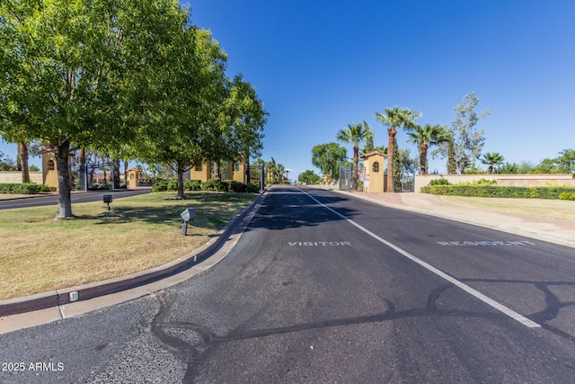 view of street