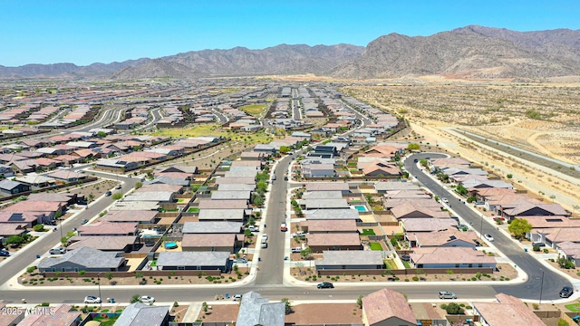 19560 W Valle Vista Way, Litchfield Park, AZ 85340 - drone / aerial view with a mountain view and a residential view