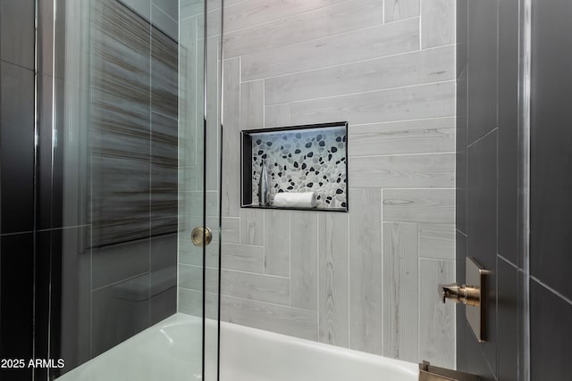 view of full bathroom