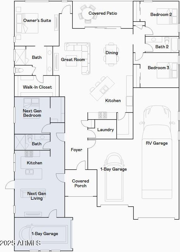 view of layout