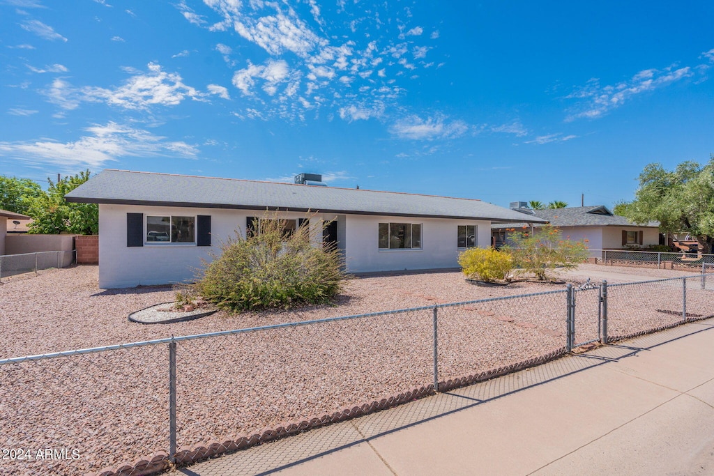 view of ranch-style house