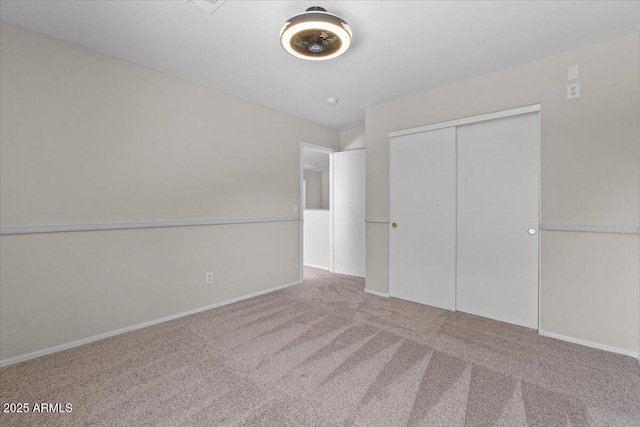 3784 E Washington Ct, Gilbert, AZ 85234 - unfurnished bedroom with carpet floors, a closet, and baseboards