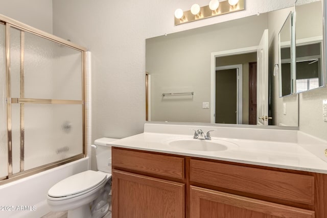 20632 N 103rd Ave, Peoria, AZ 85382 - bathroom featuring vanity and shower / bath combination with glass door