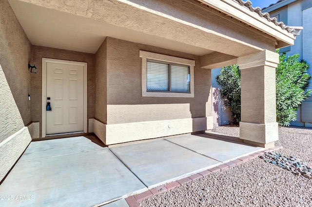 view of property entrance