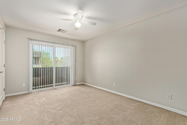 2000 N 36th St Unit 20, Phoenix, AZ 85008 - unfurnished room featuring a ceiling fan and light colored carpet