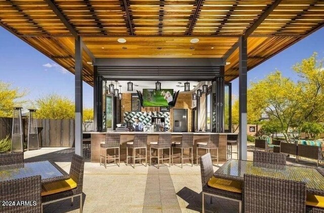 28500 N Camel Rock Ct, Rio Verde, AZ 85263 - view of patio with exterior bar