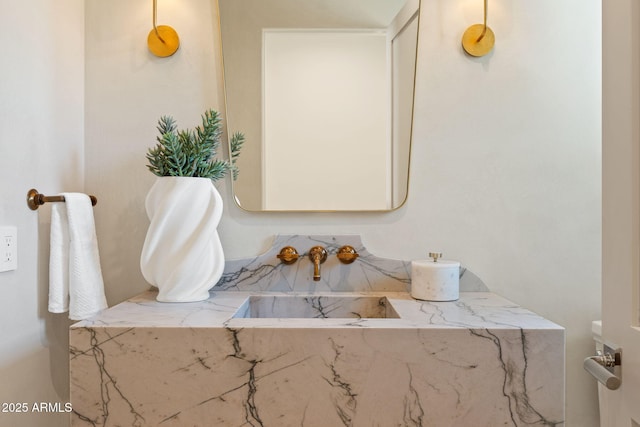 bathroom with a sink