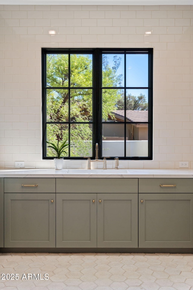 bathroom with a sink