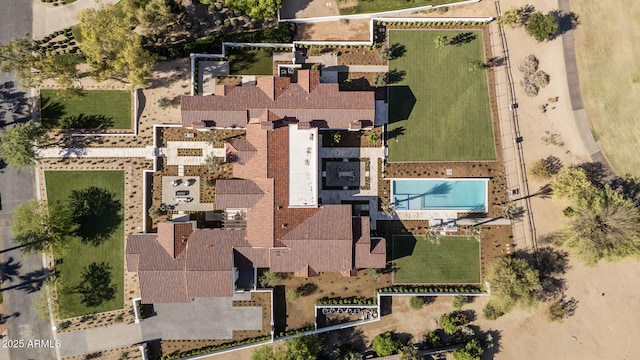 drone / aerial view