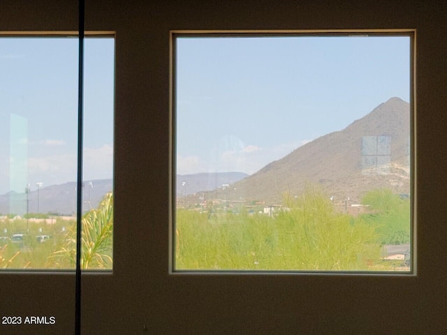 view of mountain view