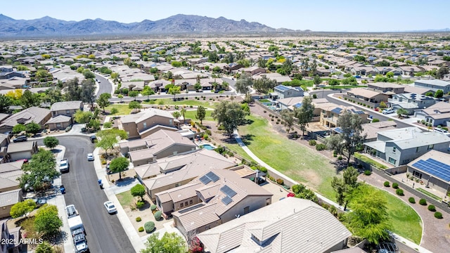 18072 W Paradise Ln, Surprise, AZ 85388 - drone / aerial view with a residential view and a mountain view