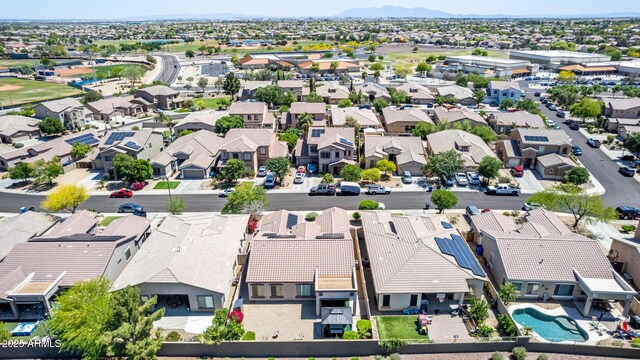 18072 W Paradise Ln, Surprise, AZ 85388 - bird's eye view featuring a residential view and a mountain view