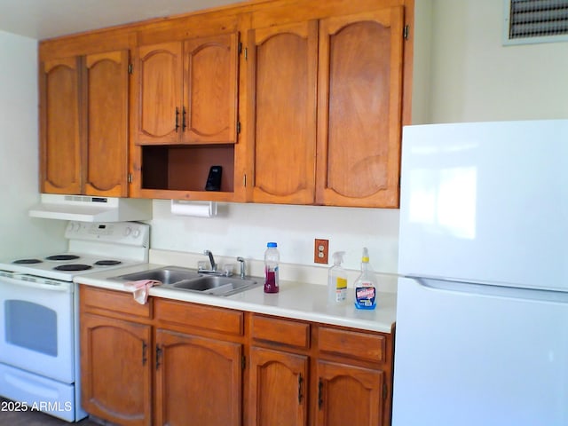 211 W Kiser St, Superior, AZ 85173 - kitchen with sink and white appliances