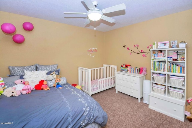 5640 E Bell Rd Unit 1099, Scottsdale, AZ 85254 - bedroom with carpet flooring and a ceiling fan