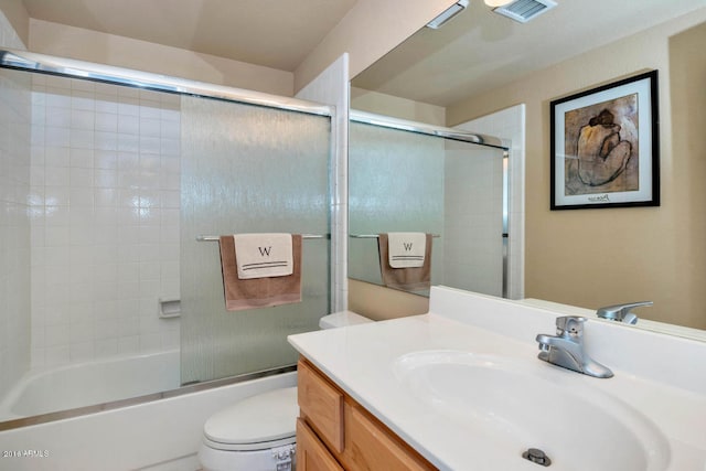 5640 E Bell Rd Unit 1099, Scottsdale, AZ 85254 - full bath featuring vanity and combined bath / shower with glass door