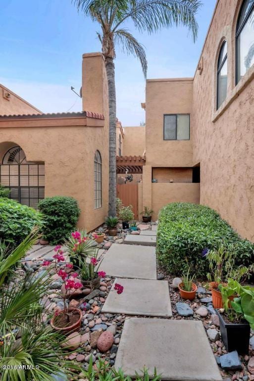 5640 E Bell Rd Unit 1099, Scottsdale, AZ 85254 - property entrance with stucco siding