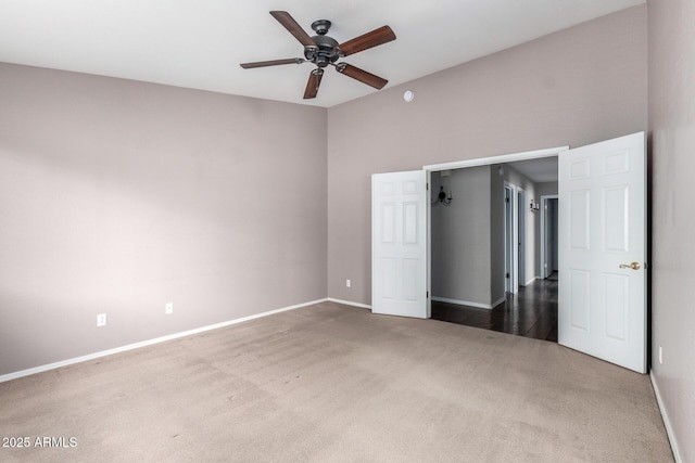 3002 S Marigold Pl, Chandler, AZ 85248 - unfurnished bedroom featuring carpet, baseboards, and ceiling fan