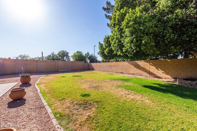 3002 S Marigold Pl, Chandler, AZ 85248 - view of yard featuring a fenced backyard