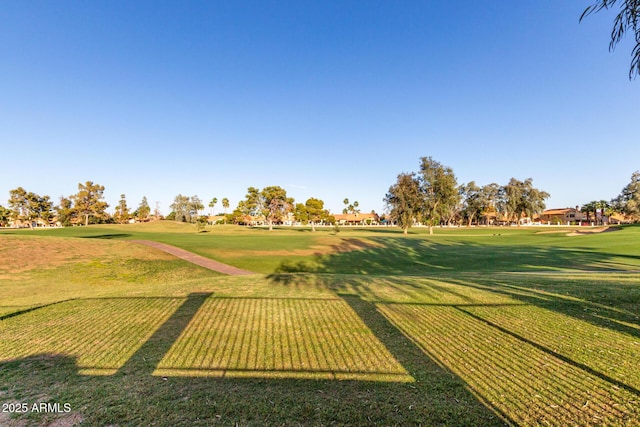 3002 S Marigold Pl, Chandler, AZ 85248 - surrounding community with a yard and golf course view