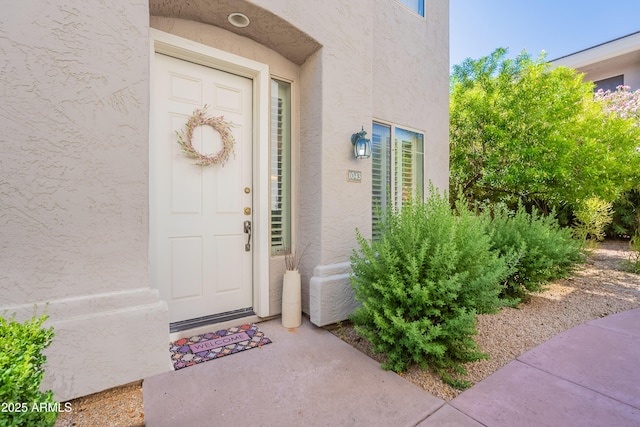 8180 E Shea Blvd Unit 1043, Scottsdale, AZ 85260 - entrance to property with stucco siding