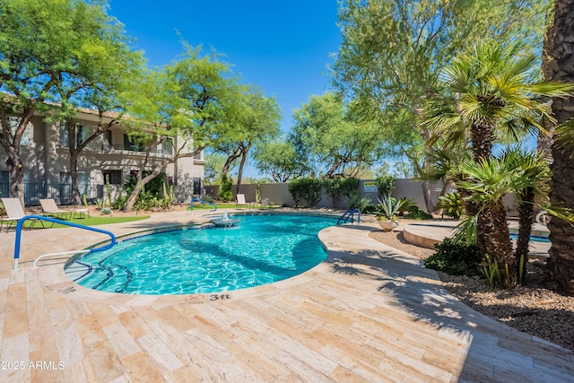 8180 E Shea Blvd Unit 1043, Scottsdale, AZ 85260 - view of pool featuring a patio