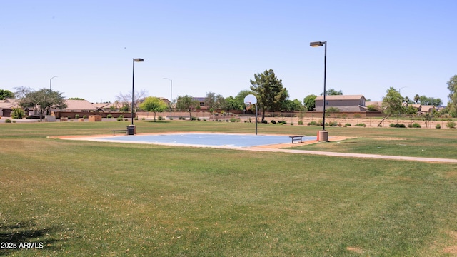 12933 W Monterey Way, Avondale, AZ 85392 - view of basketball court featuring a yard and community basketball court