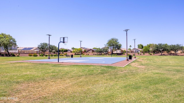 12933 W Monterey Way, Avondale, AZ 85392 - view of sport court featuring community basketball court and a lawn