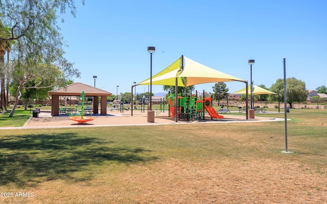 12933 W Monterey Way, Avondale, AZ 85392 - community play area with a gazebo and a lawn