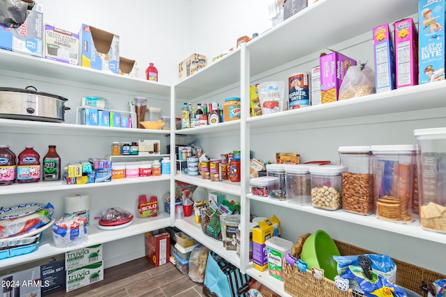 view of pantry