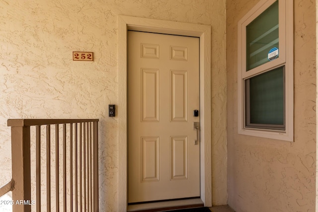 view of property entrance