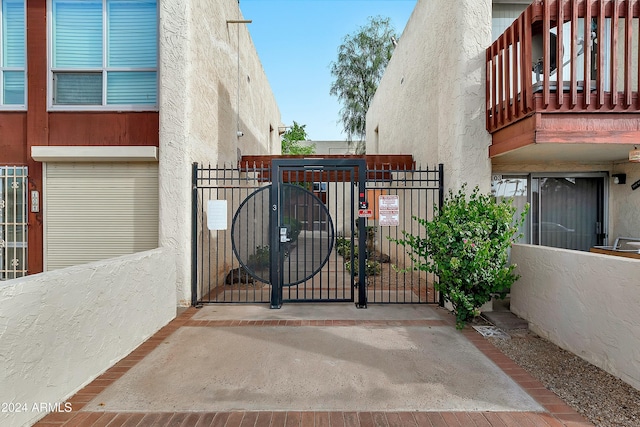 view of gate