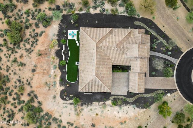 8597 E Arroyo Seco Rd, Scottsdale, AZ 85266 - drone / aerial view