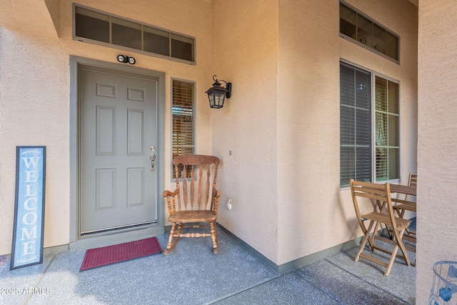 view of property entrance