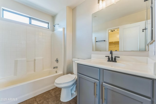 1717 E Joseph Way, Gilbert, AZ 85295 - bathroom featuring vanity, shower / tub combination, and tile patterned floors