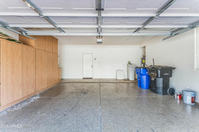 1717 E Joseph Way, Gilbert, AZ 85295 - garage with water heater and a garage door opener