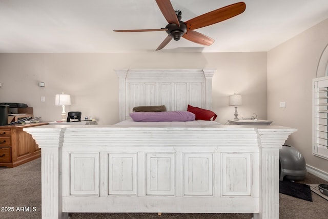5484 E 36th Ave, Apache Junction, AZ 85119 - bedroom featuring carpet and a ceiling fan