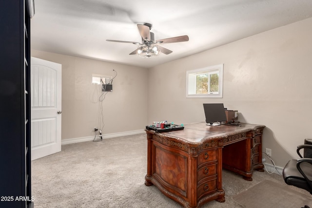 5484 E 36th Ave, Apache Junction, AZ 85119 - office space featuring a ceiling fan and light colored carpet