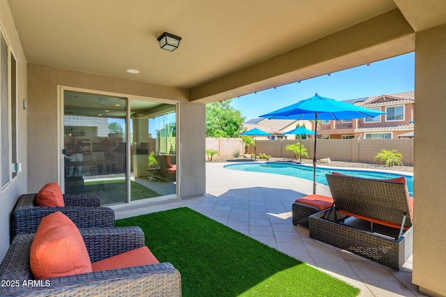 3247 E Creosote Ln, Gilbert, AZ 85298 - fenced backyard with a patio area