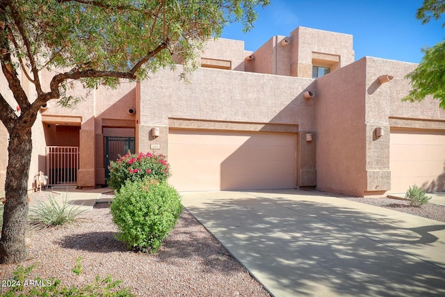 view of adobe home