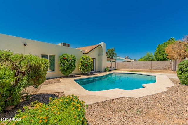 862 W Javelina Ave, Mesa, AZ 85210 - view of pool featuring a fenced backyard and a patio area