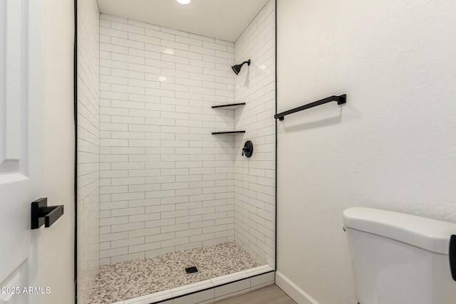 862 W Javelina Ave, Mesa, AZ 85210 - bathroom featuring a stall shower and recessed lighting