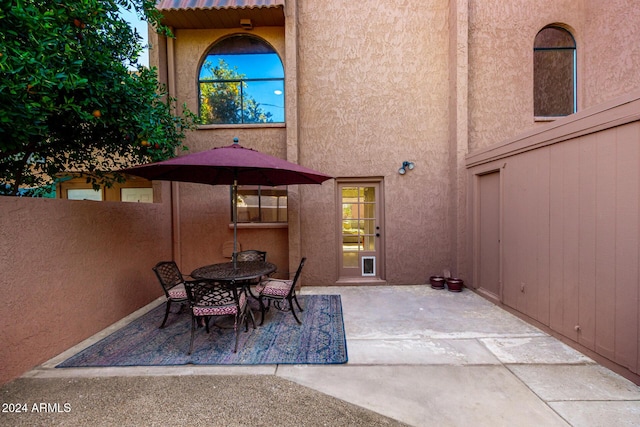 view of patio / terrace