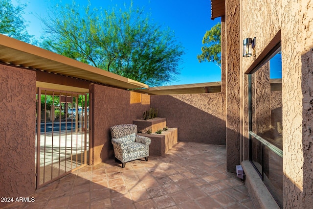 view of patio