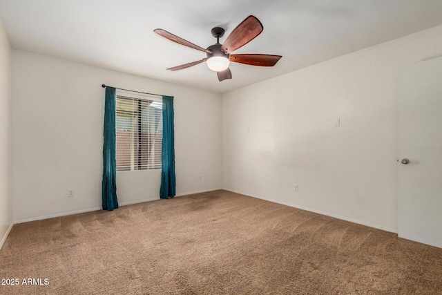 4414 E Hubbell St Unit 66, Phoenix, AZ 85008 - unfurnished room with carpet and ceiling fan