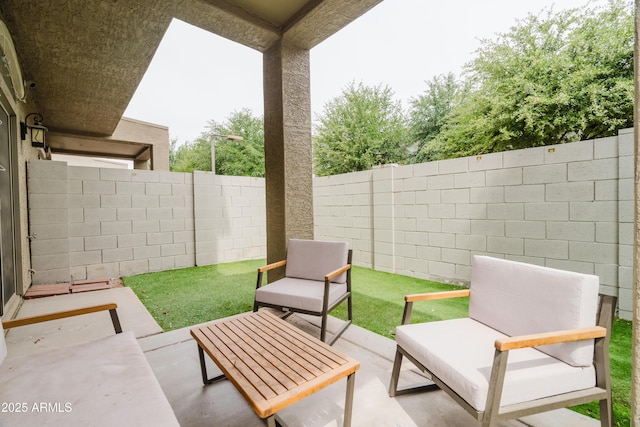 2402 E 5th St Unit 1498, Tempe, AZ 85288 - view of patio / terrace featuring a fenced backyard