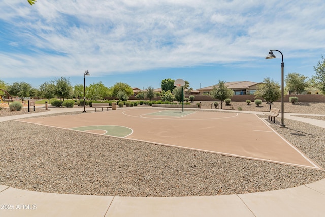 3501 E Apricot Ln, Gilbert, AZ 85298 - view of sport court with community basketball court