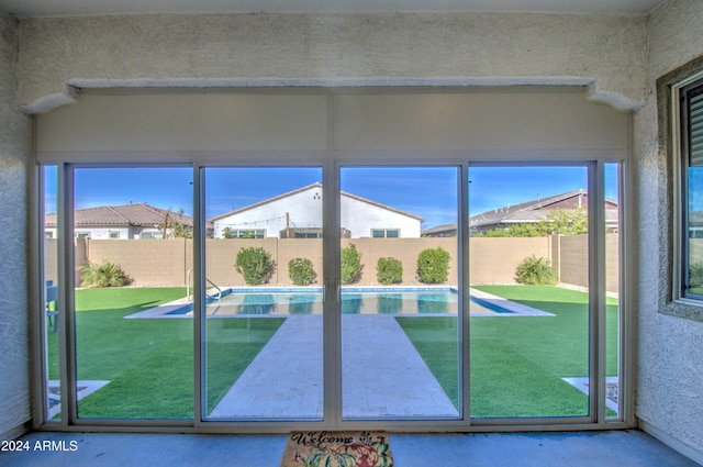 2228 E Isaiah Ave, Gilbert, AZ 85298 - entryway with plenty of natural light